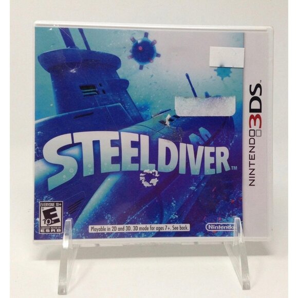 New Sealed Steel Diver Nintendo 3DS Video Game - Picture 1 of 2